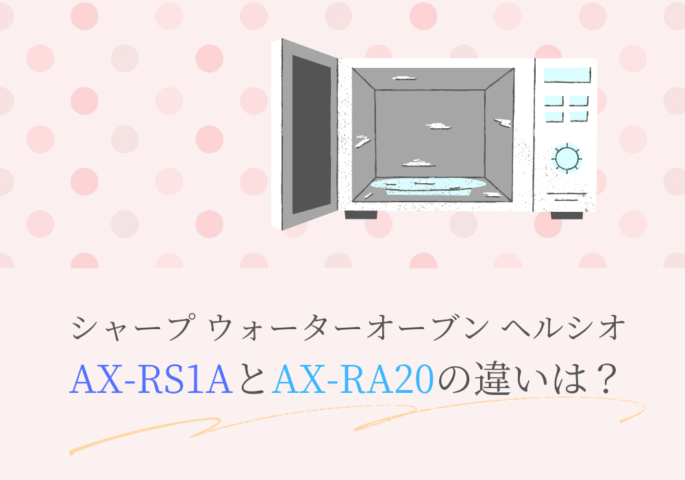 sharp　AX-RS1A　AX-RA20　違い